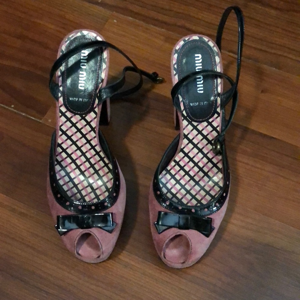 MIU MIU SOLD! vintage platform heels! SOLD